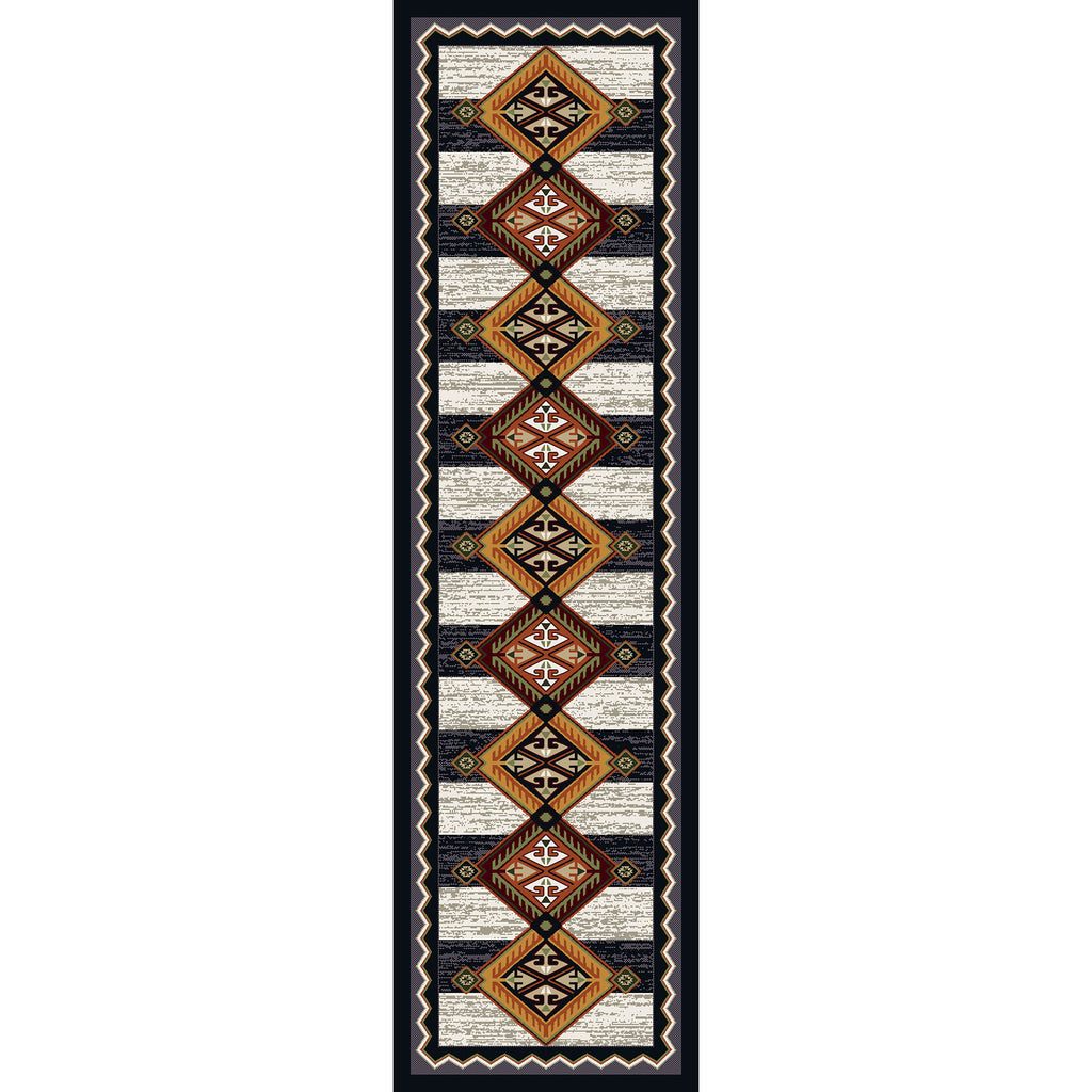 Lineage - Black & White American Dakota Rugs