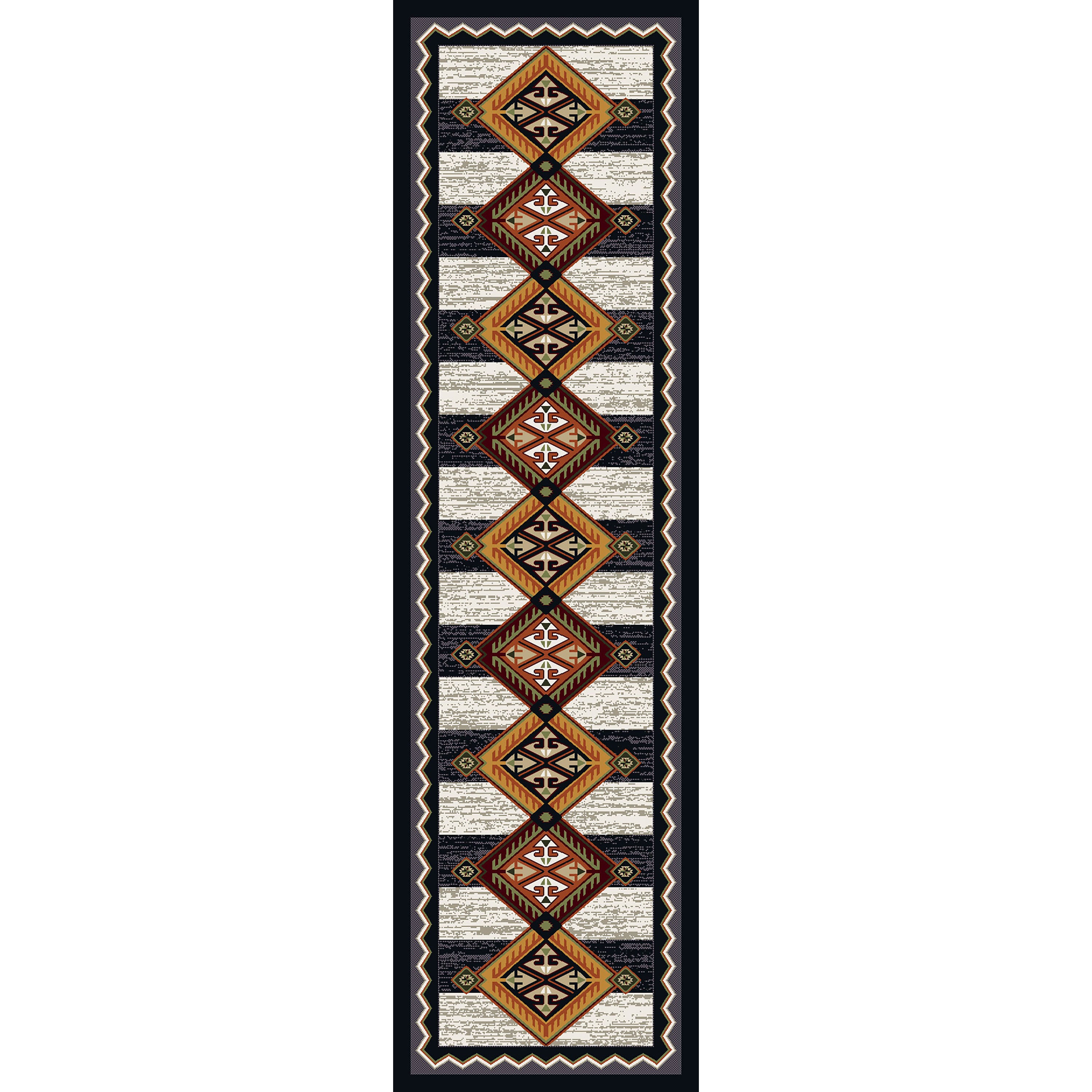 Lineage - Black & White American Dakota Rugs