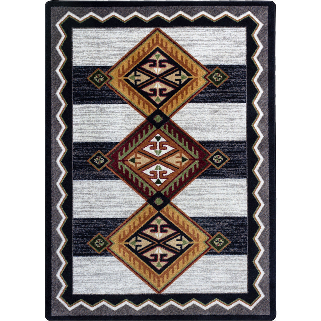Lineage - Black & White American Dakota Rugs