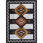 Lineage - Black & White American Dakota Rugs