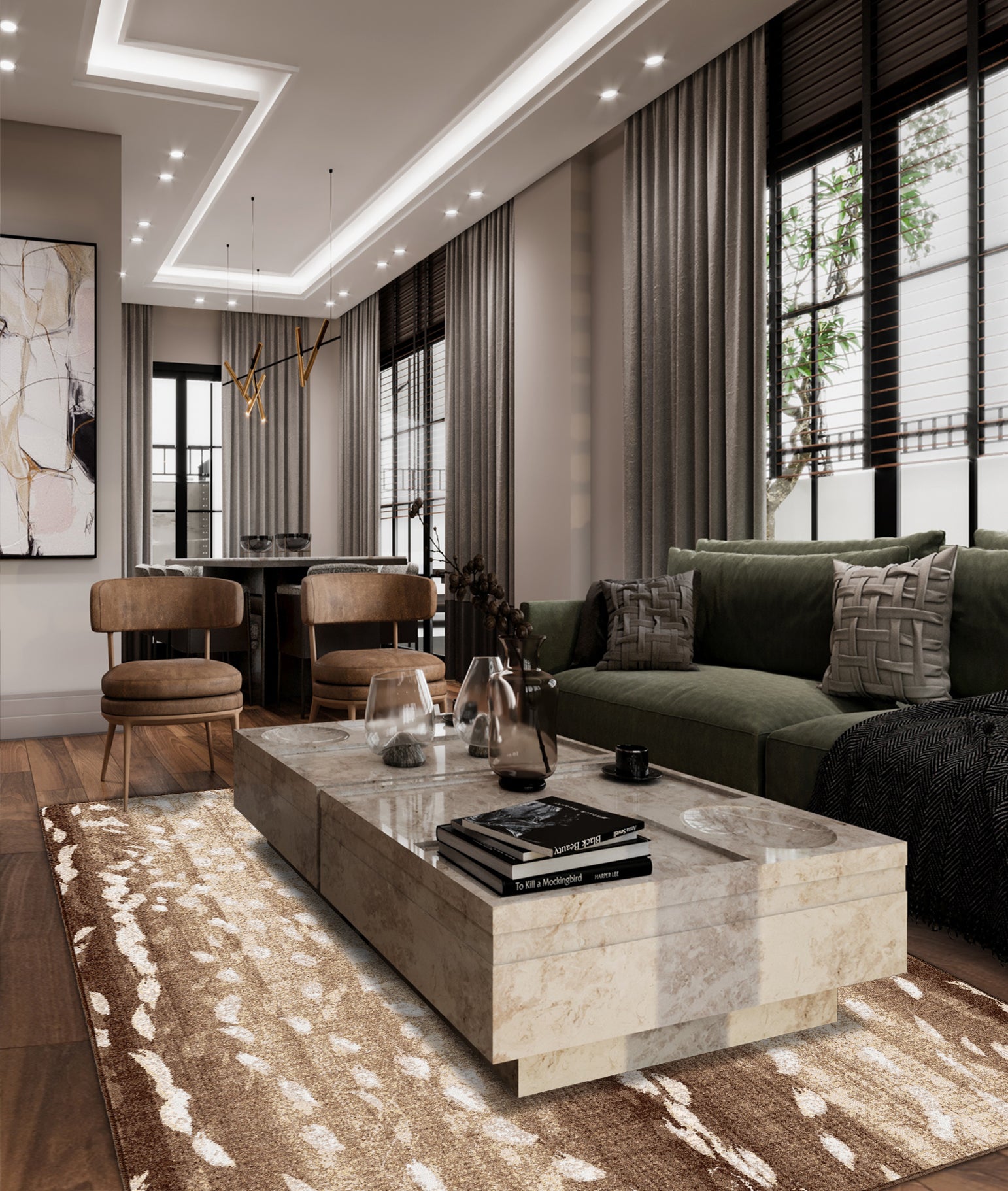 Axis Hide Mafaldi American Dakota Rugs