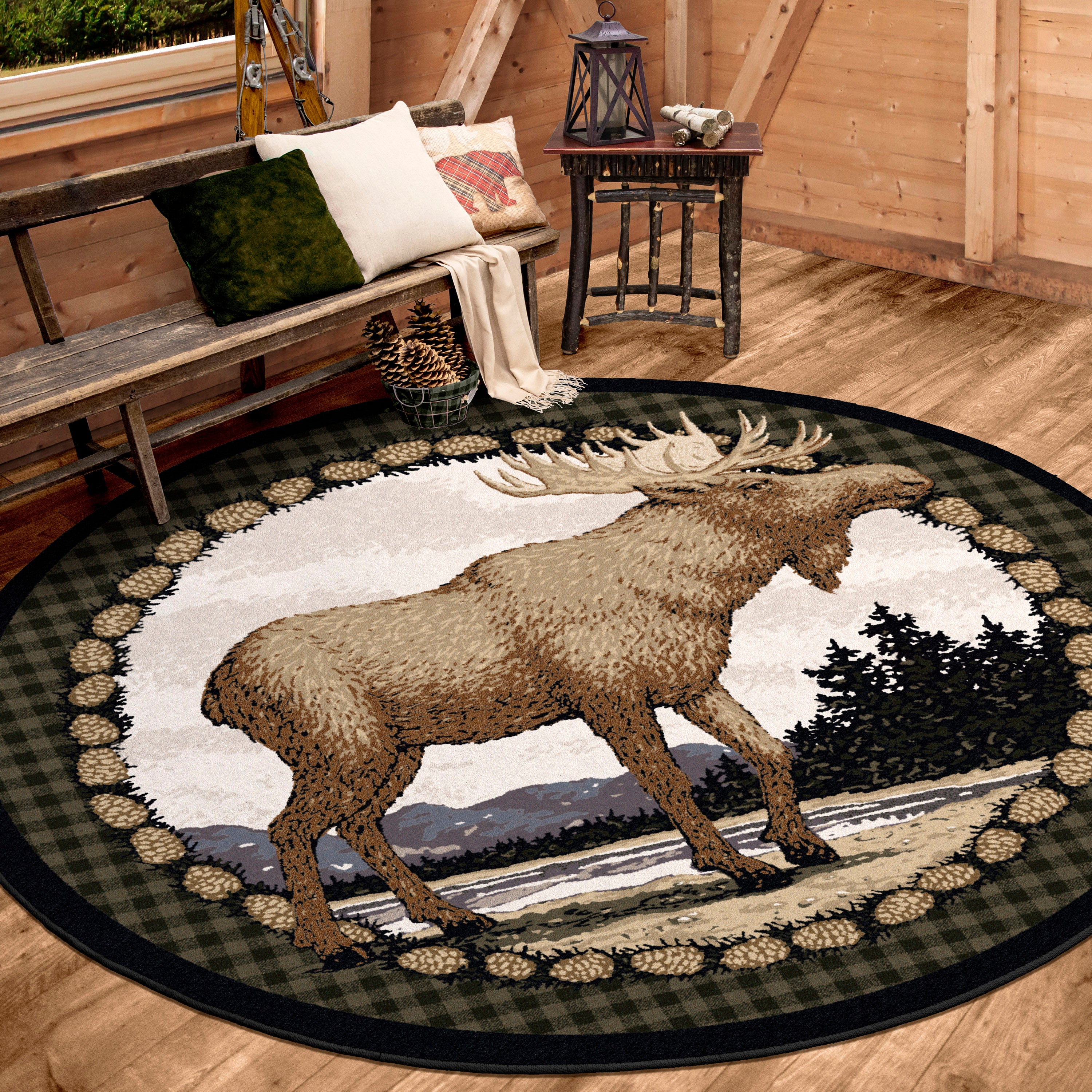 Majestic Moose American Dakota Rugs