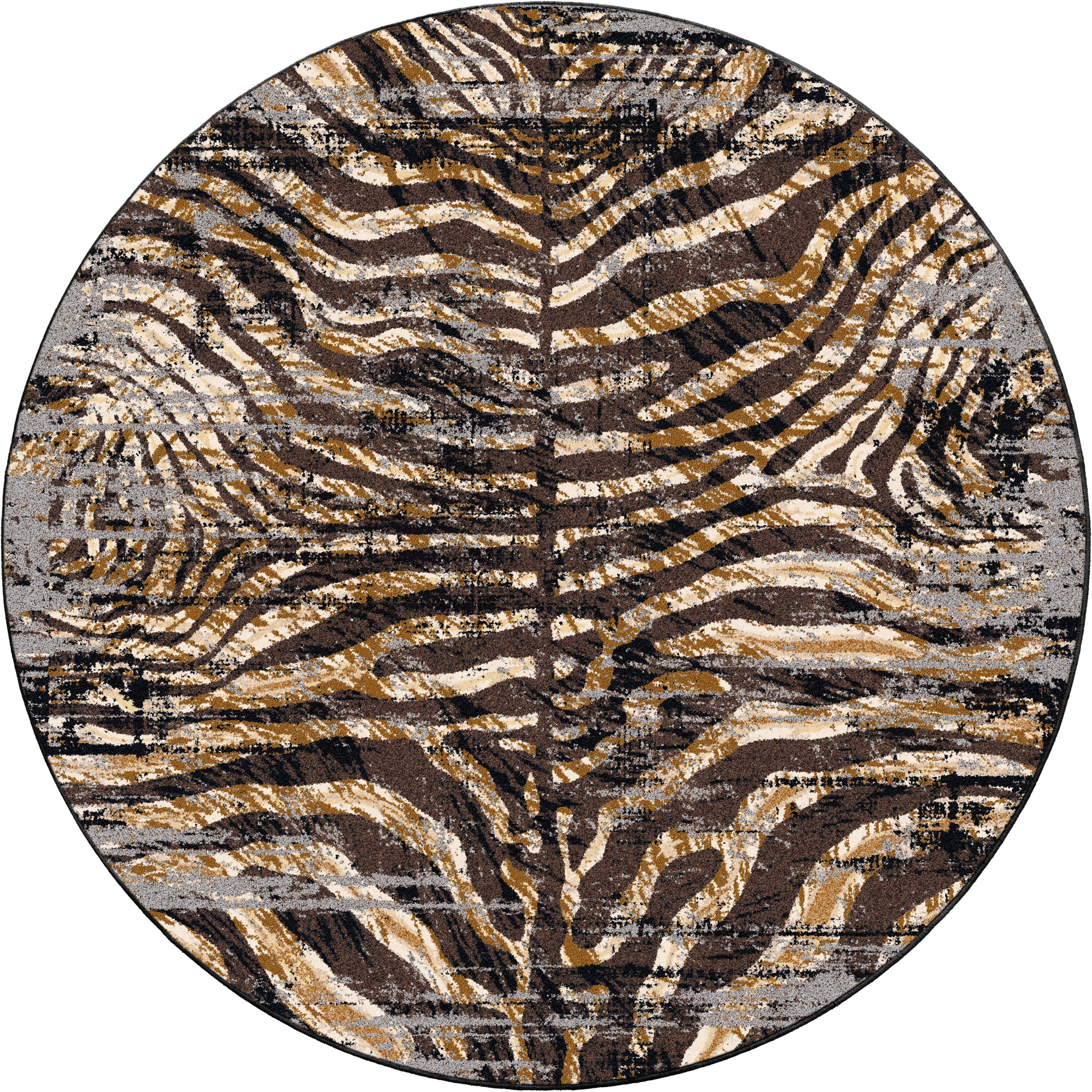 Midnight Zebra American Dakota Rugs