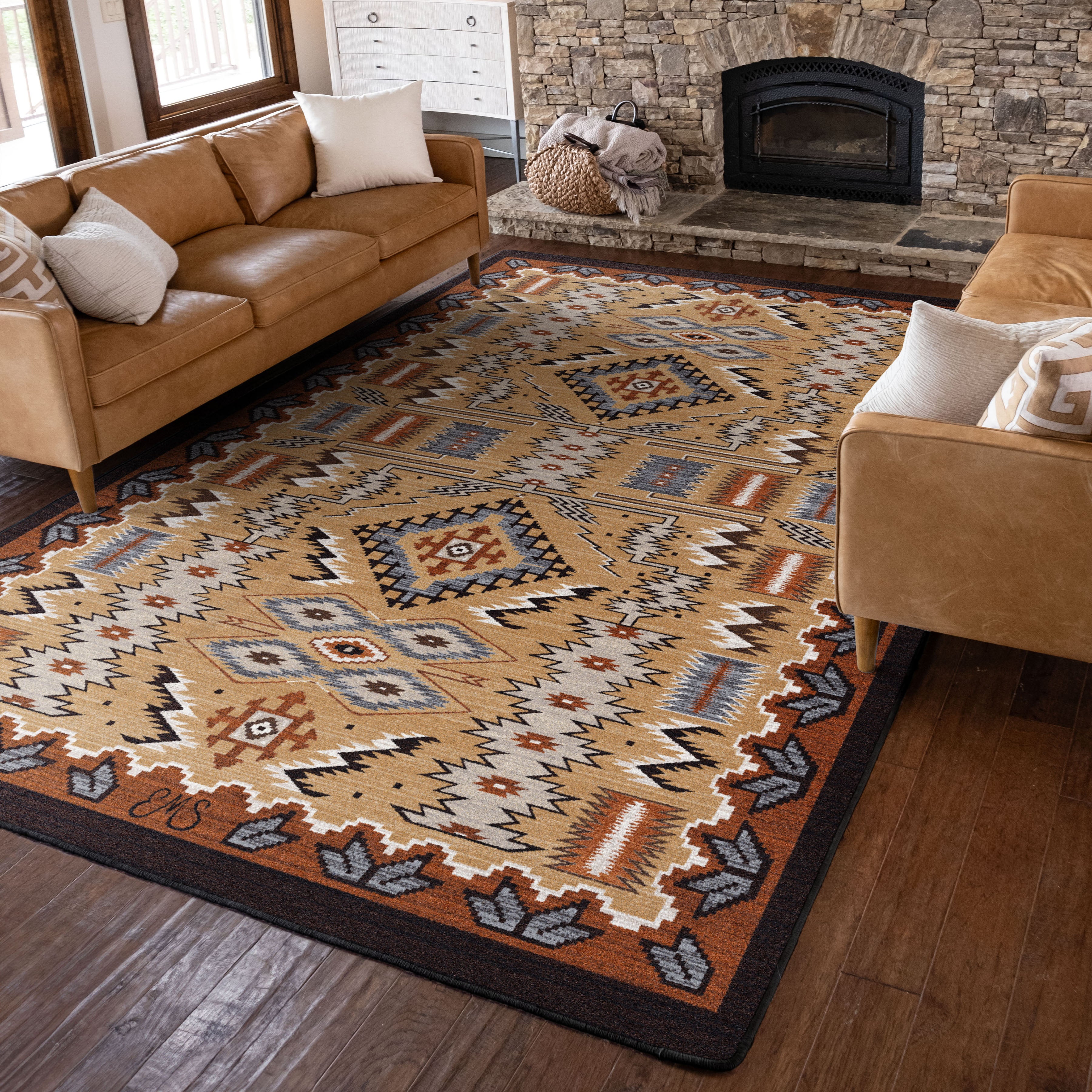 My Magnificent Blessing Russet American Dakota Rugs