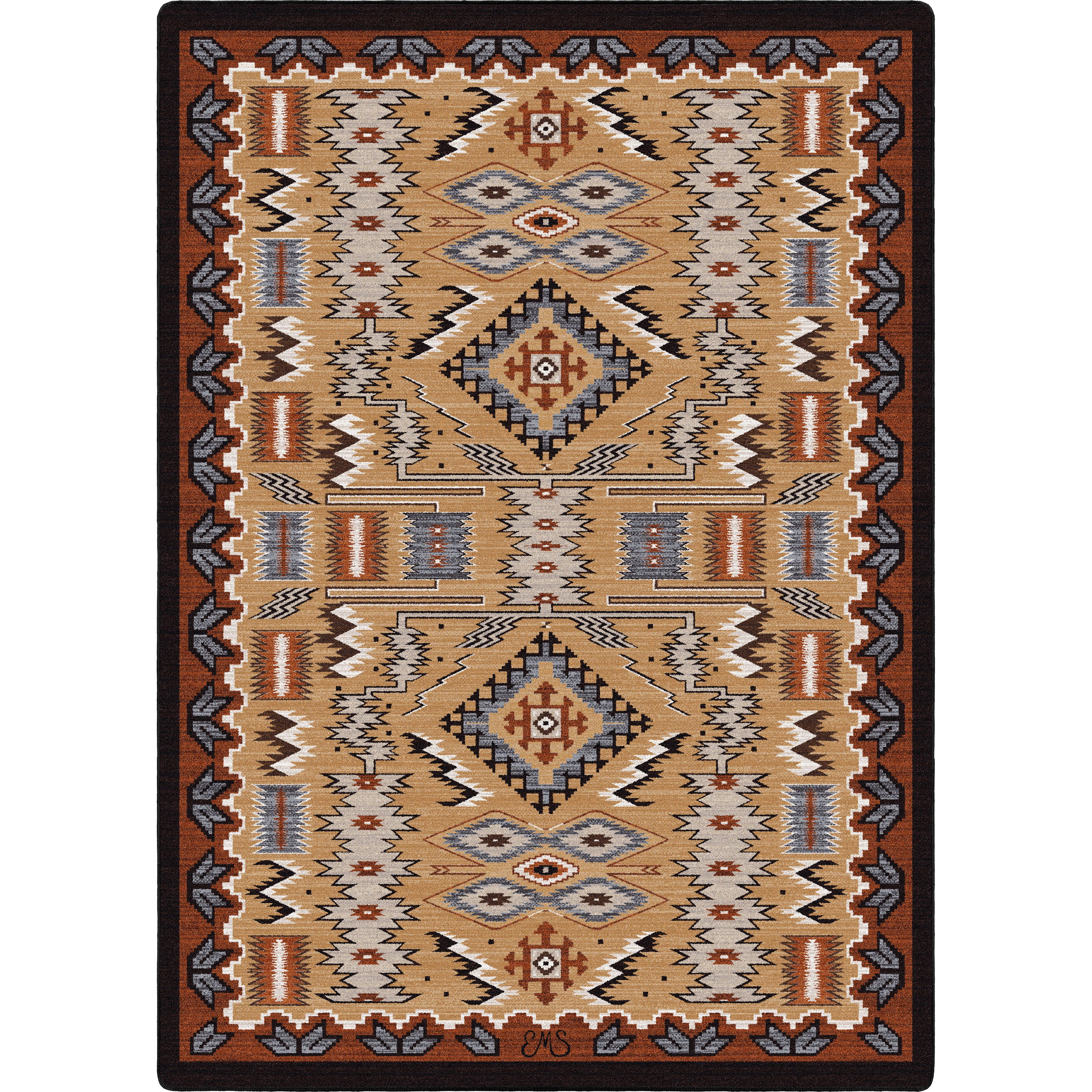 My Magnificent Blessing Russet American Dakota Rugs