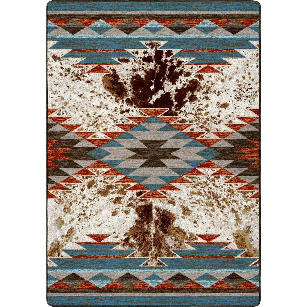Nova Cowhide Rancher American Dakota Rugs
