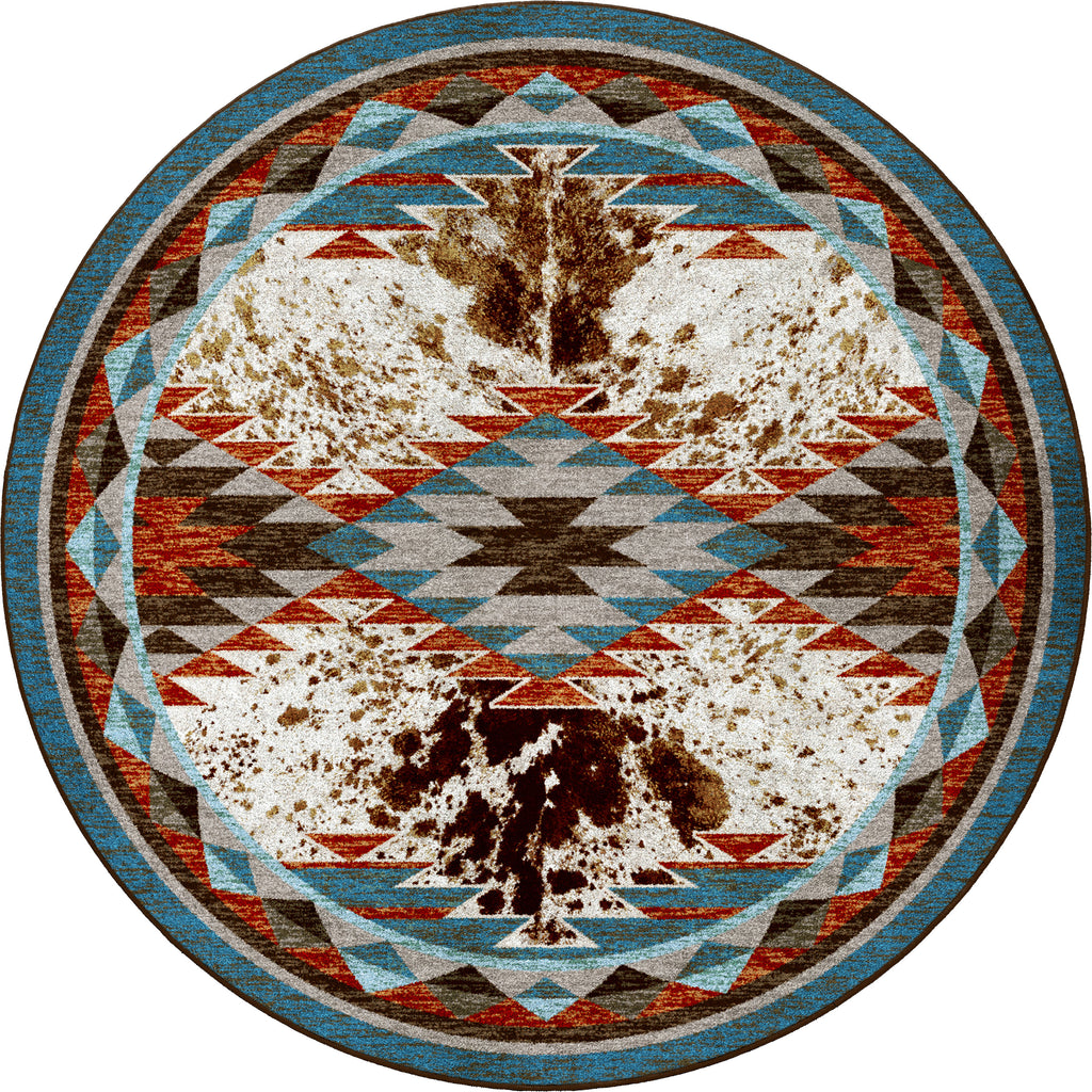 Nova Cowhide Rancher American Dakota Rugs