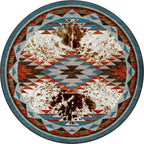 Nova Cowhide Rancher American Dakota Rugs