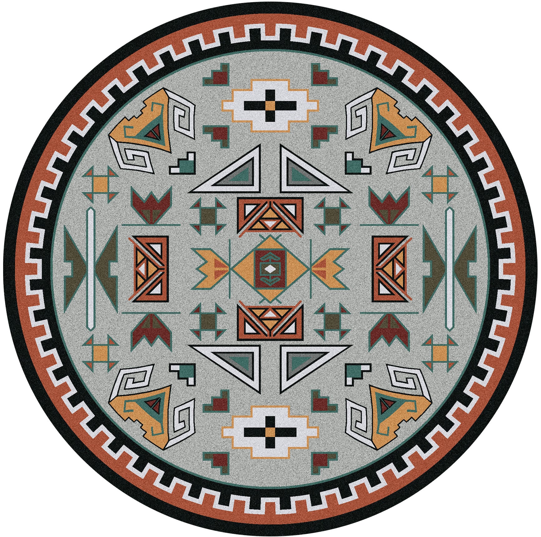 Four Rams OKA - Rust American Dakota Rugs