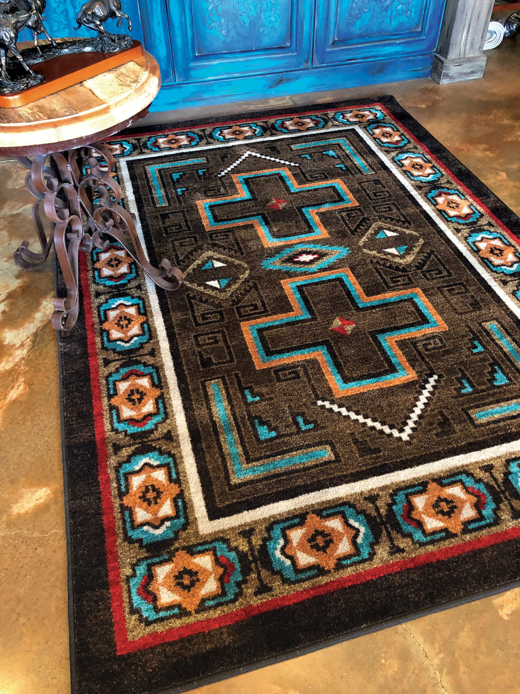 Saw Tooth OKA - Mojave Sunset American Dakota Rugs