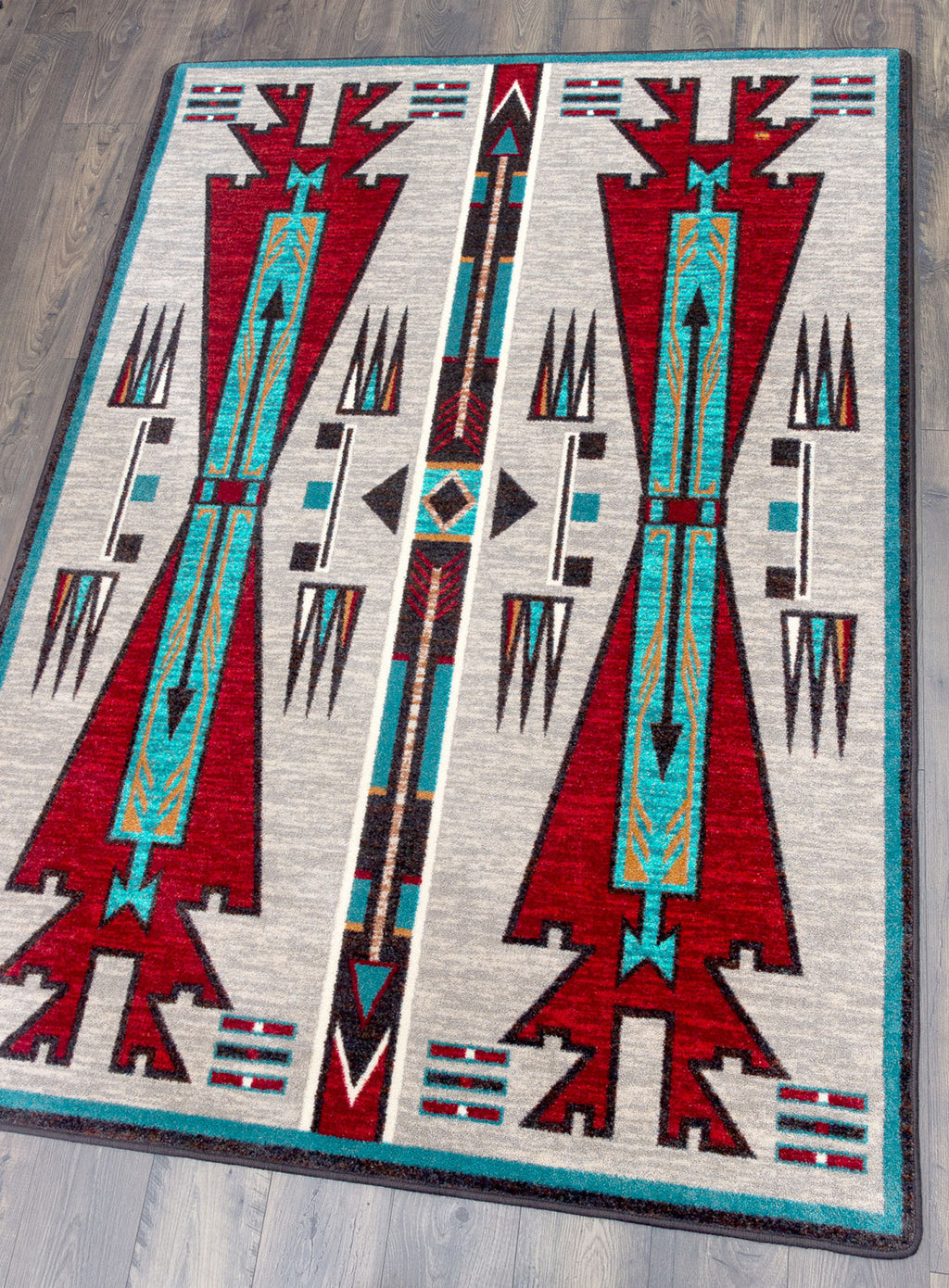 Horse Thieves OKA - Electric American Dakota Rugs
