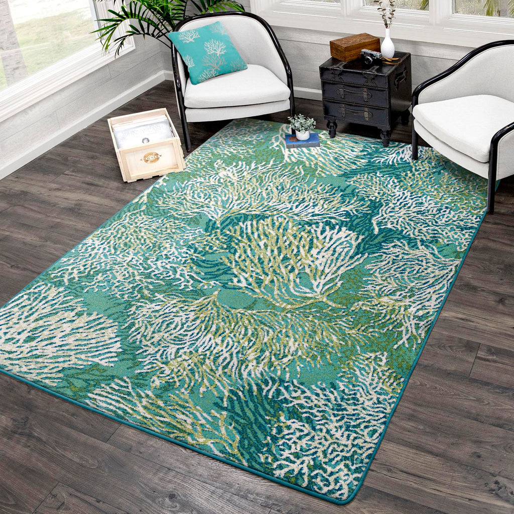 Oceanic Blooms American Dakota Rugs