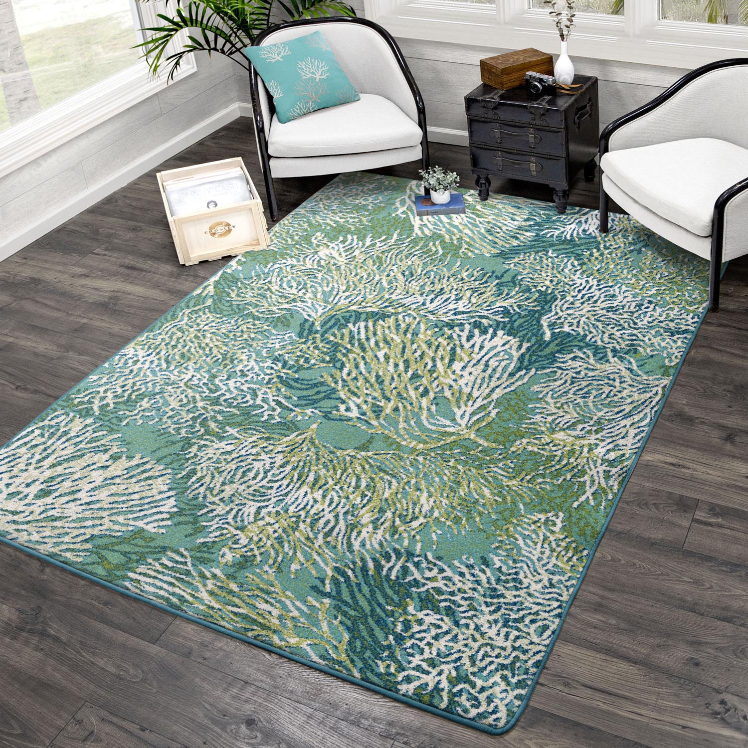 Oceanic Blooms American Dakota Rugs