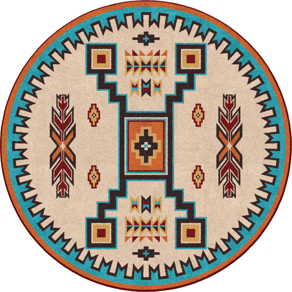 Old Crow - Rust American Dakota Rugs