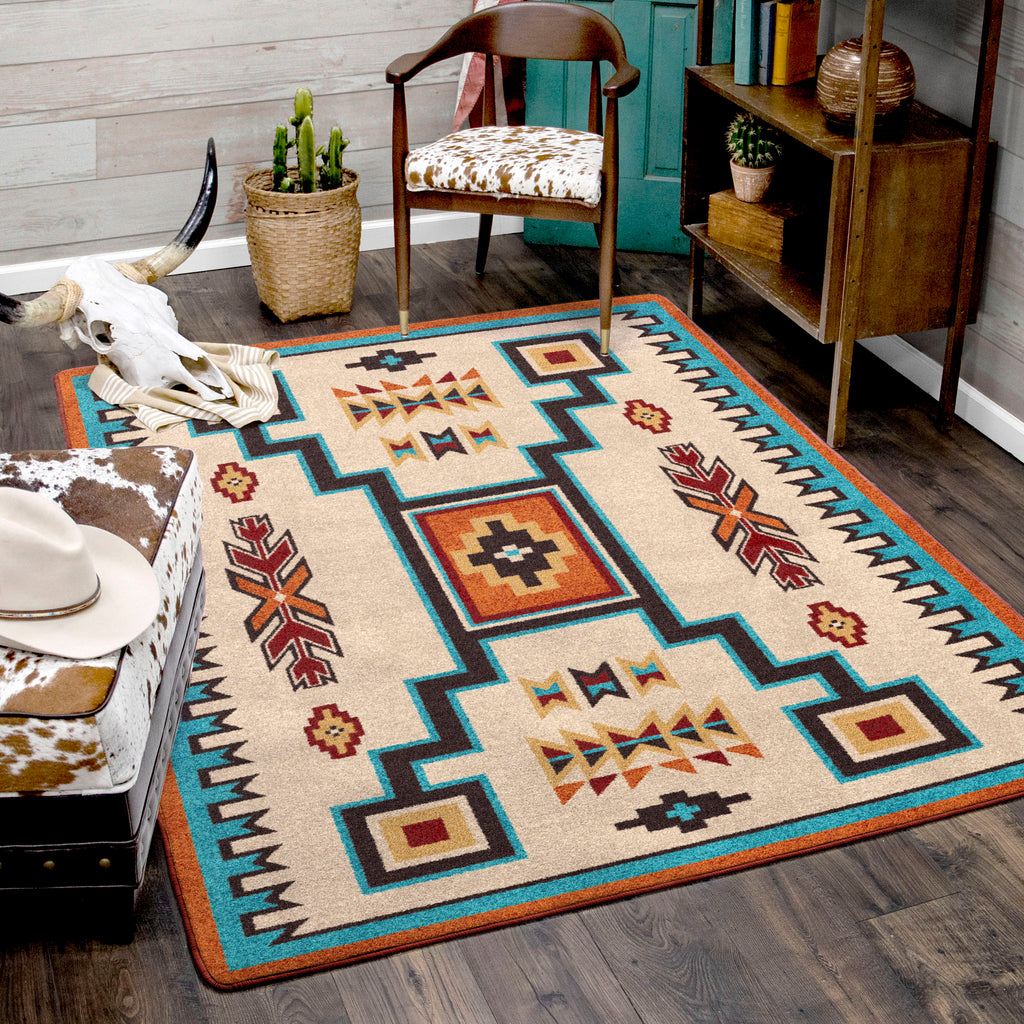 Old Crow - Rust American Dakota Rugs