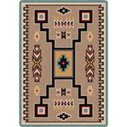 Old Crow - Suede Turquoise American Dakota Rugs