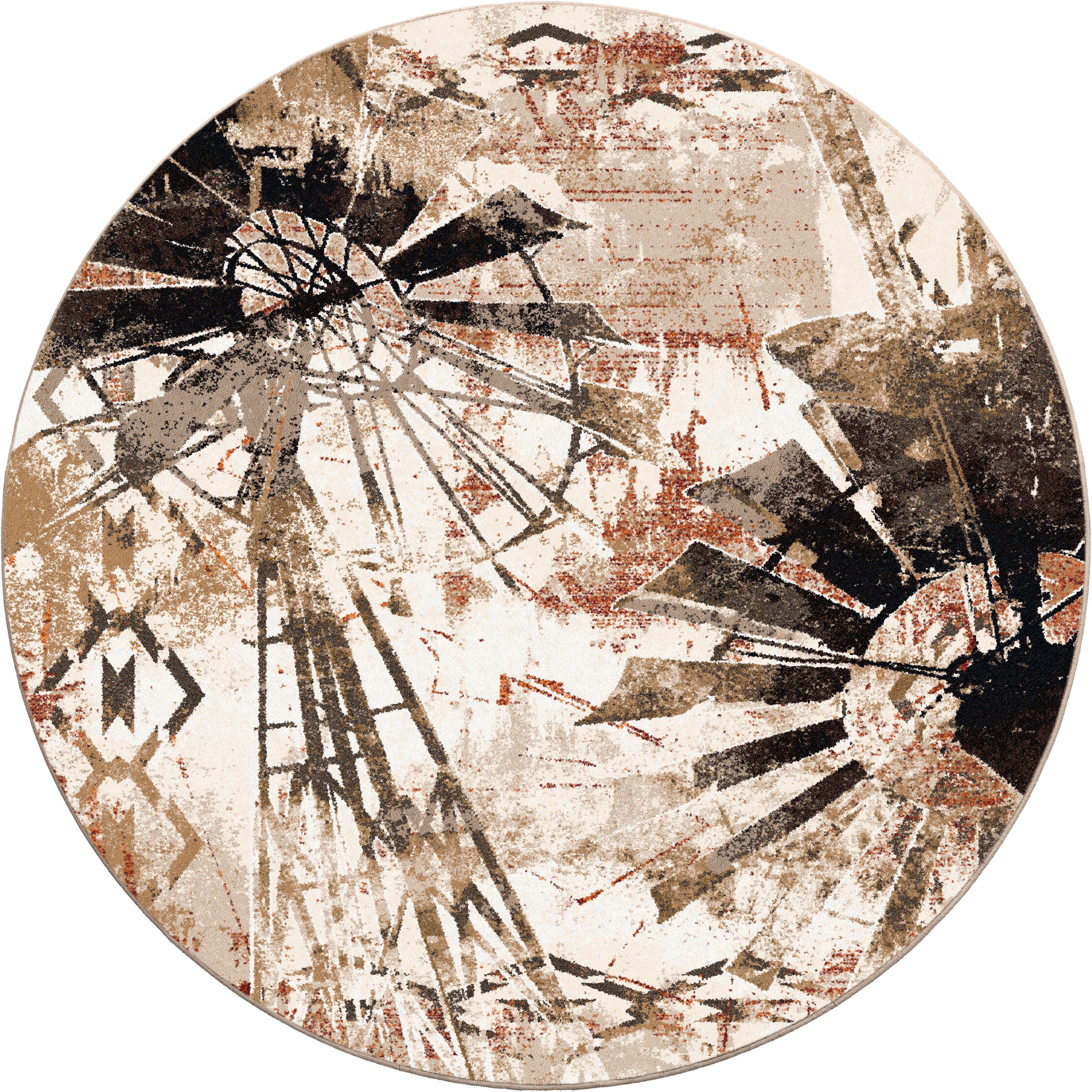 Painted Windmill American Dakota Rugs