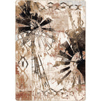 Painted Windmill American Dakota Rugs