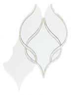 Prestige Polished Marble Decorative Mosaic Elysium