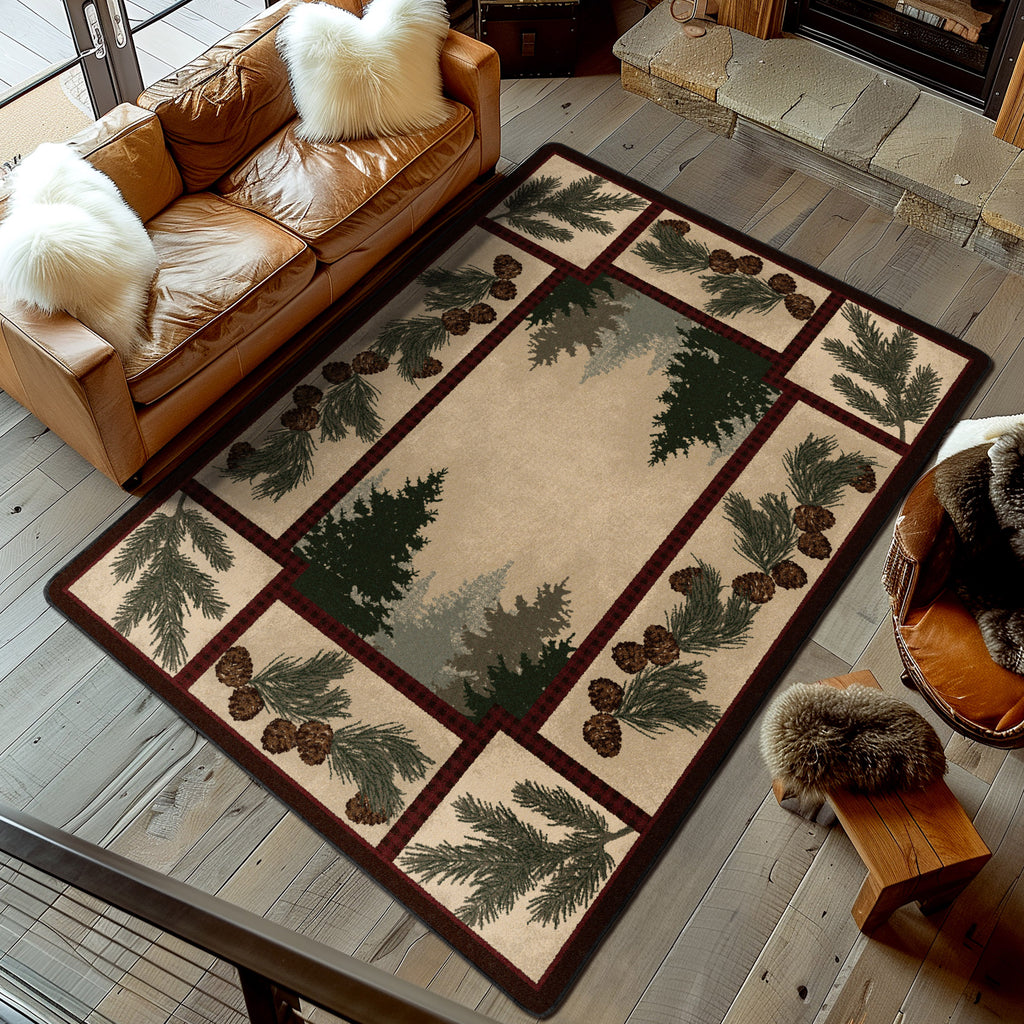 Pine Forest American Dakota Rugs
