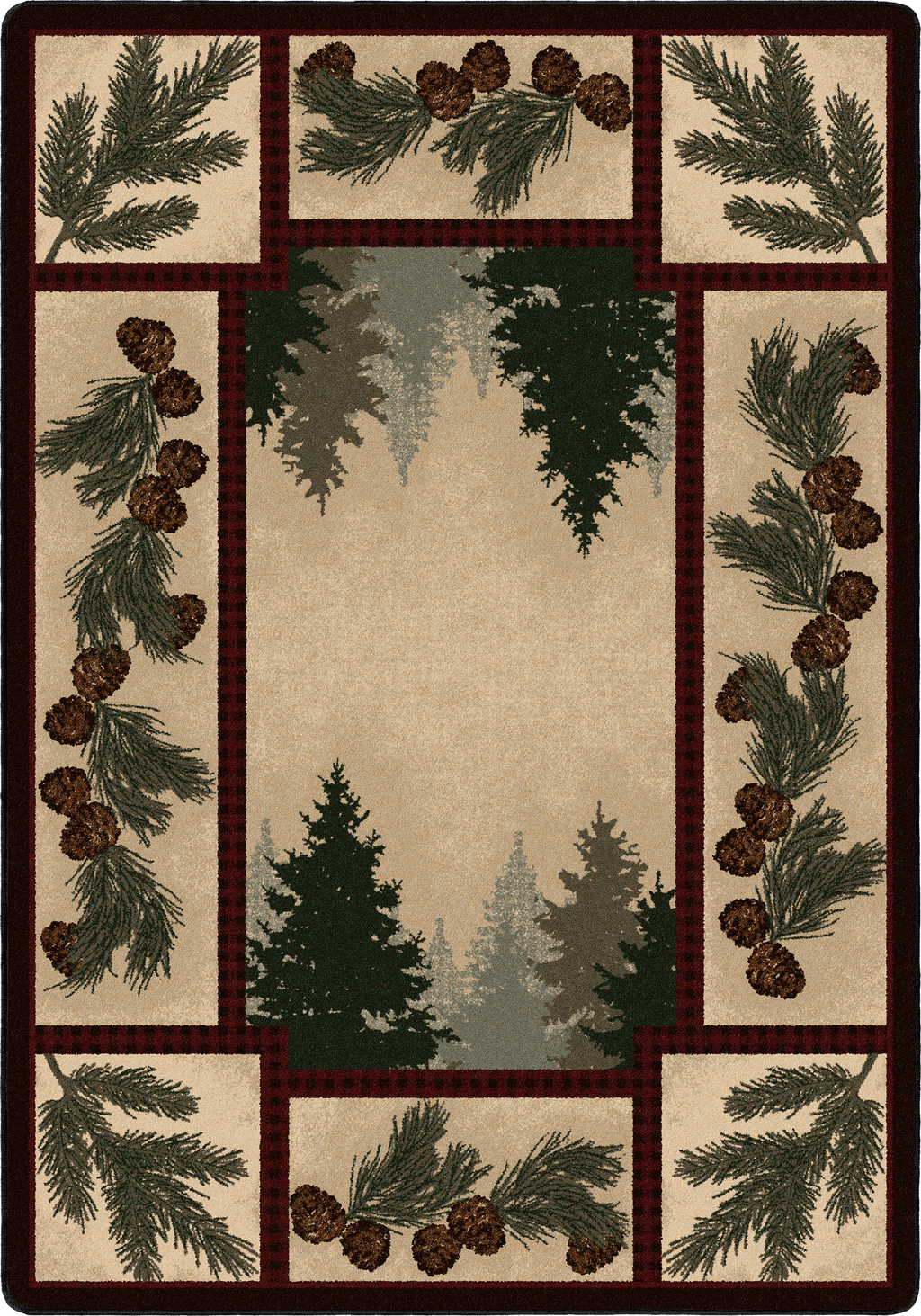 Pine Forest American Dakota Rugs