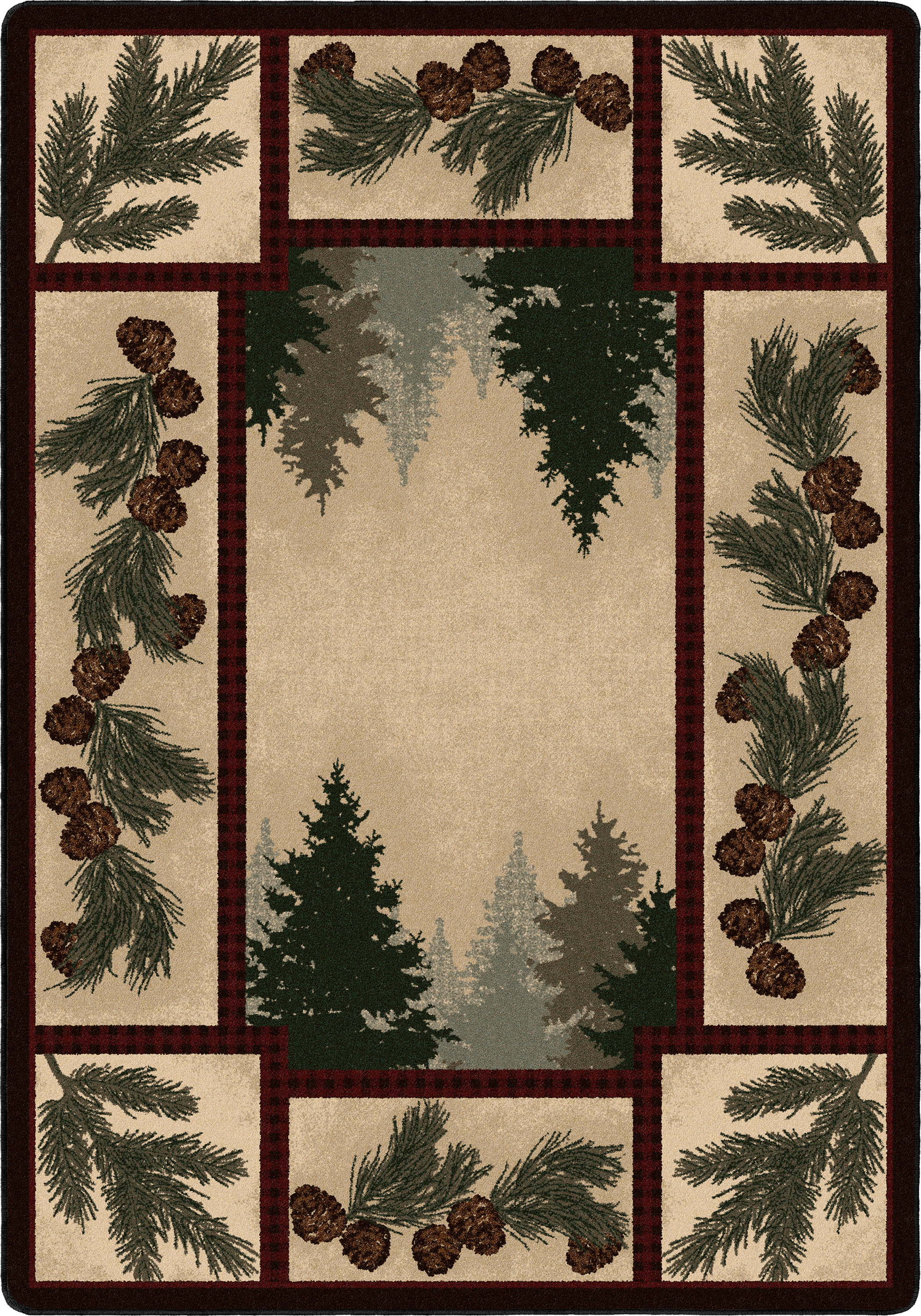 Pine Forest American Dakota Rugs