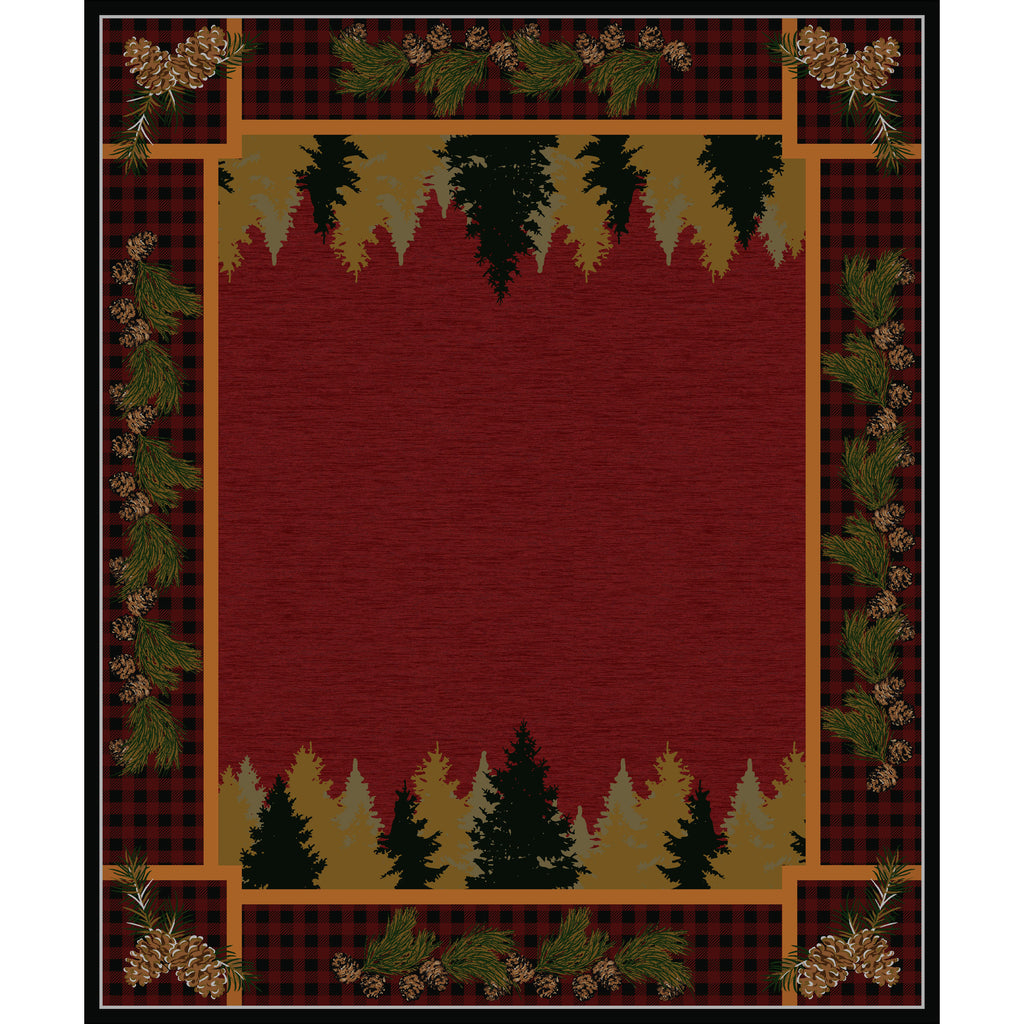 Plaid Woodsman American Dakota Rugs