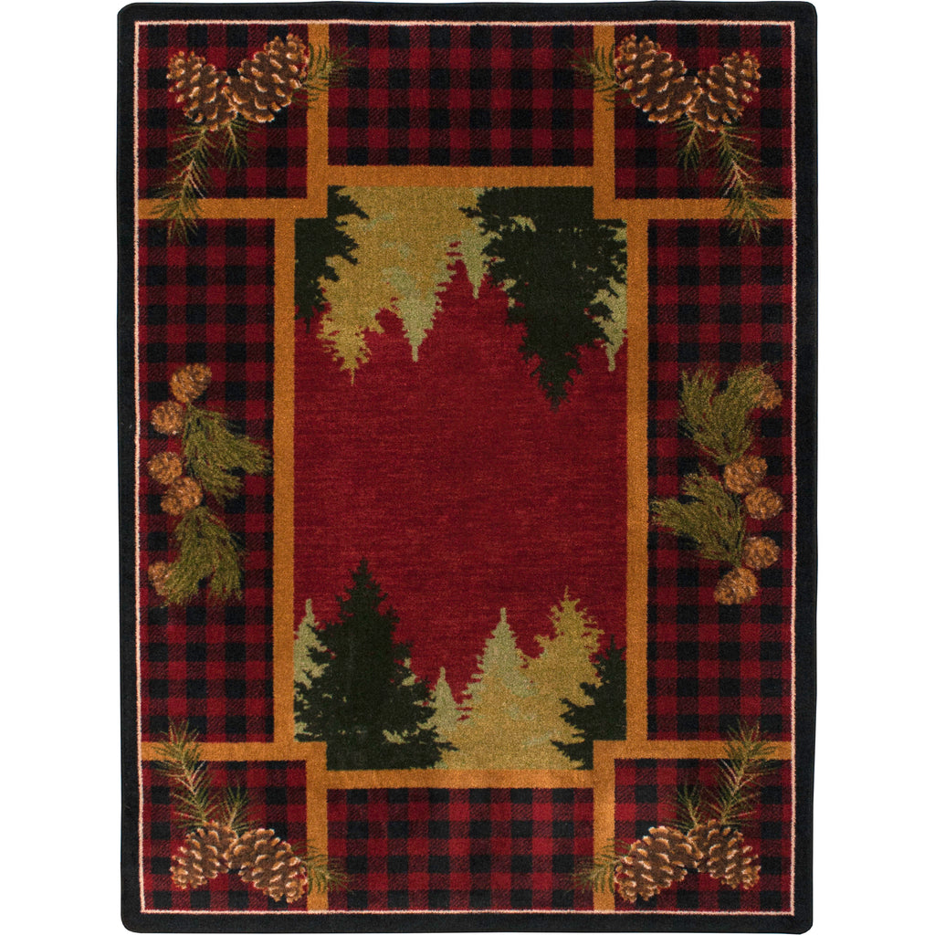 Plaid Woodsman American Dakota Rugs