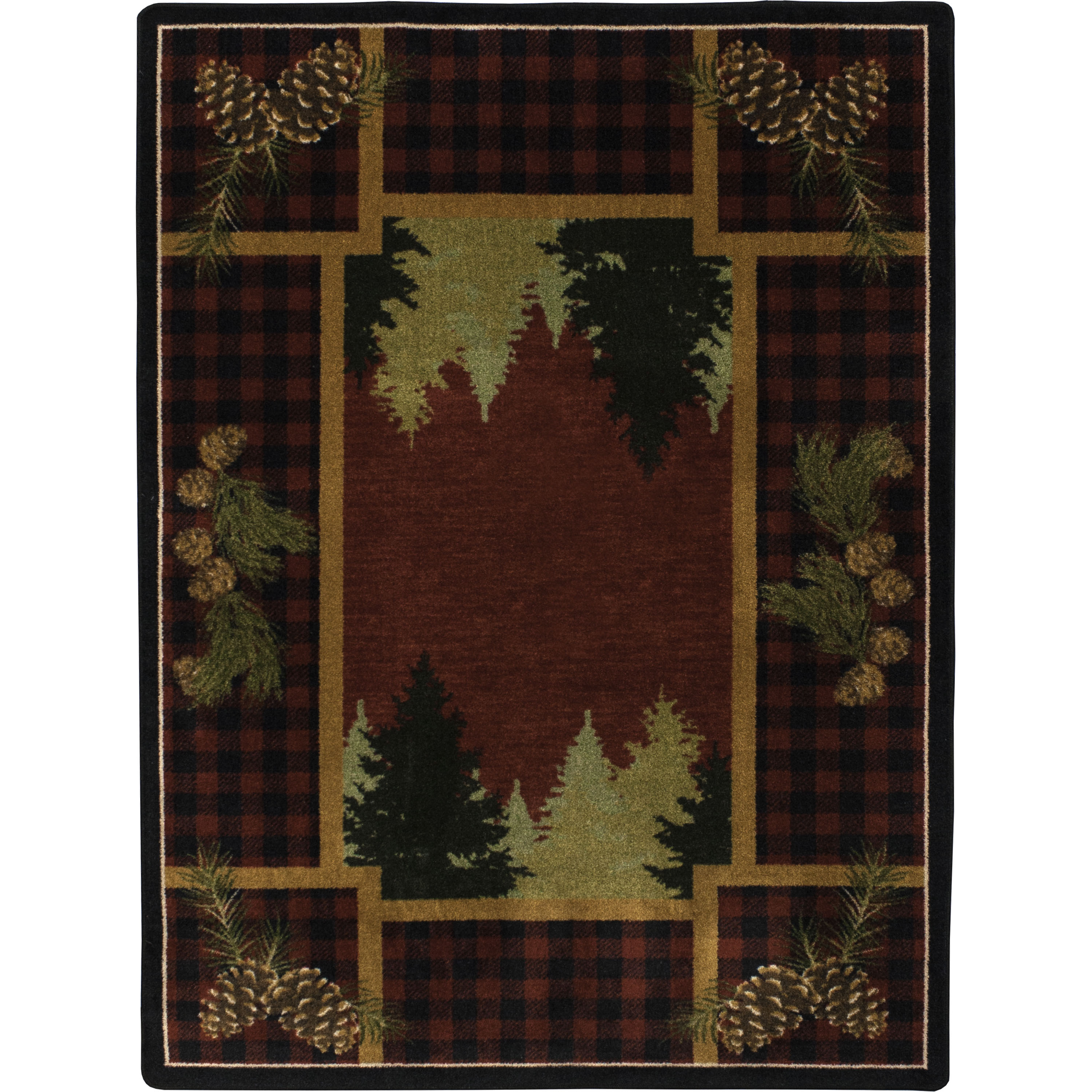 Plaid Woodsman American Dakota Rugs