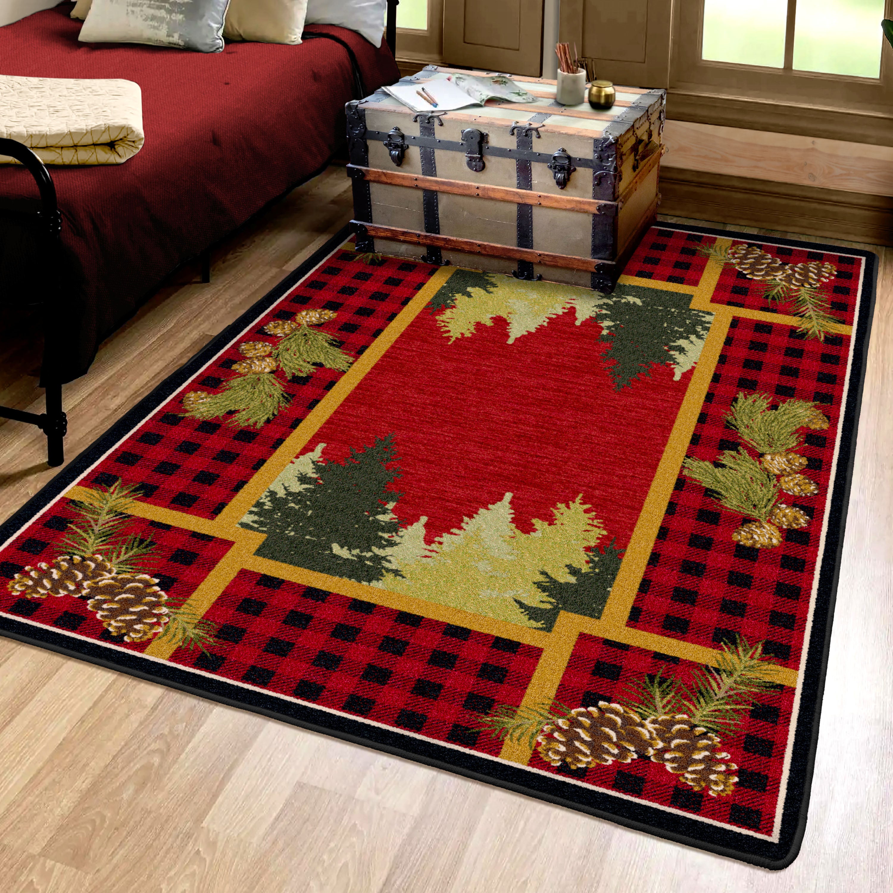 Plaid Woodsman American Dakota Rugs