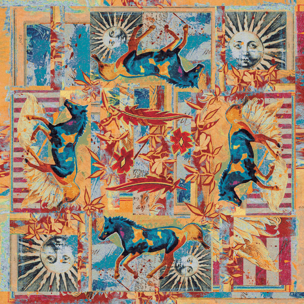 Ruiz Galloping Horses American Dakota Rugs