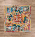 Ruiz Galloping Horses American Dakota Rugs