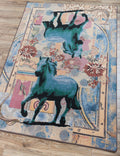 Ruiz Blue Horse American Dakota Rugs