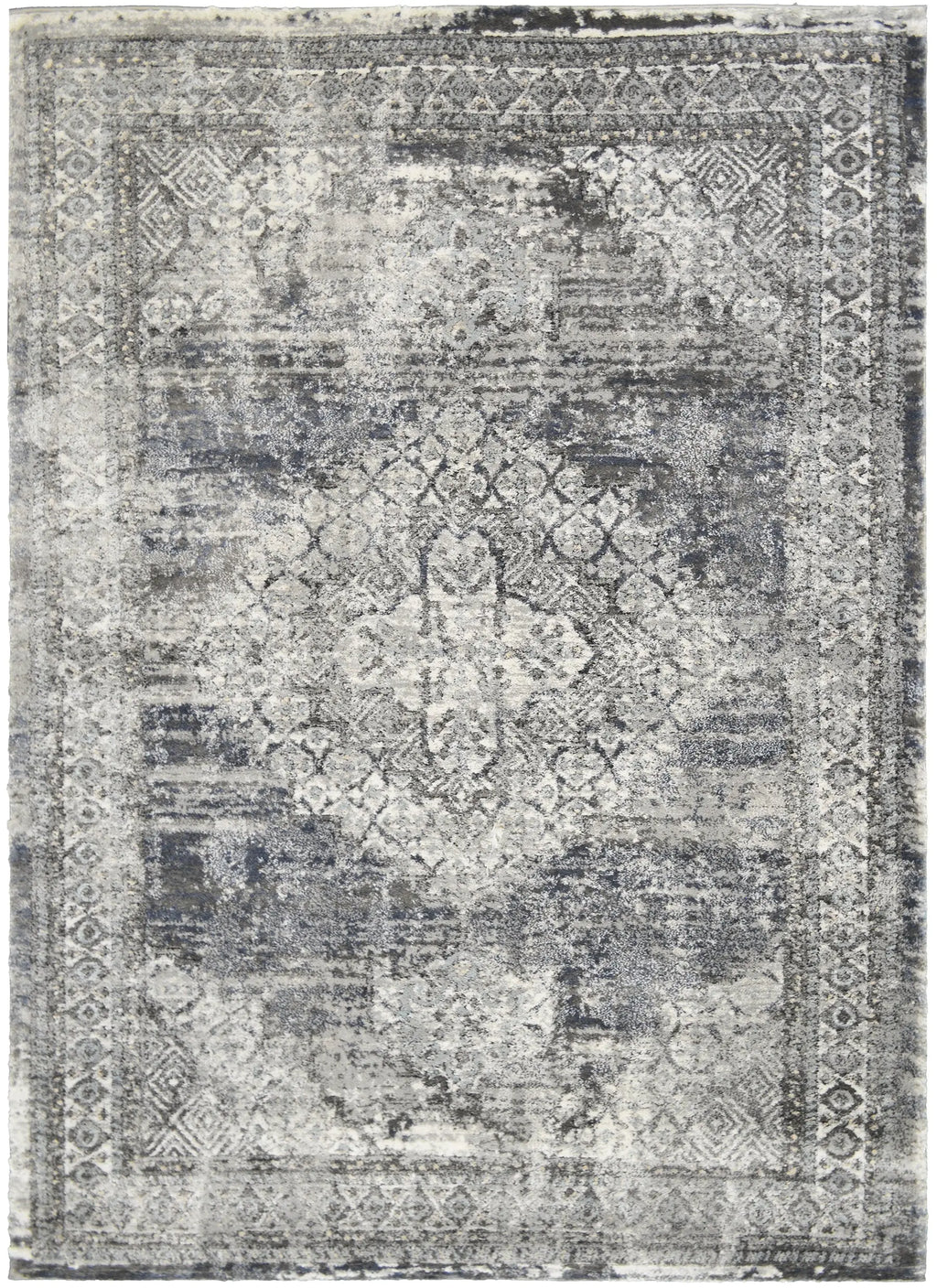 Mayberry Rugs Rhapsody Wingate Blue Area Rug – Modern Casual Rug Mayberry Rug
