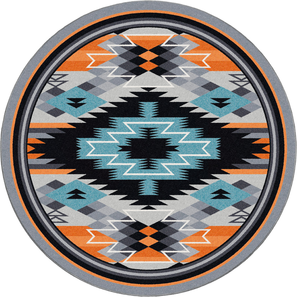 Radiowaves Fire American Dakota Rugs
