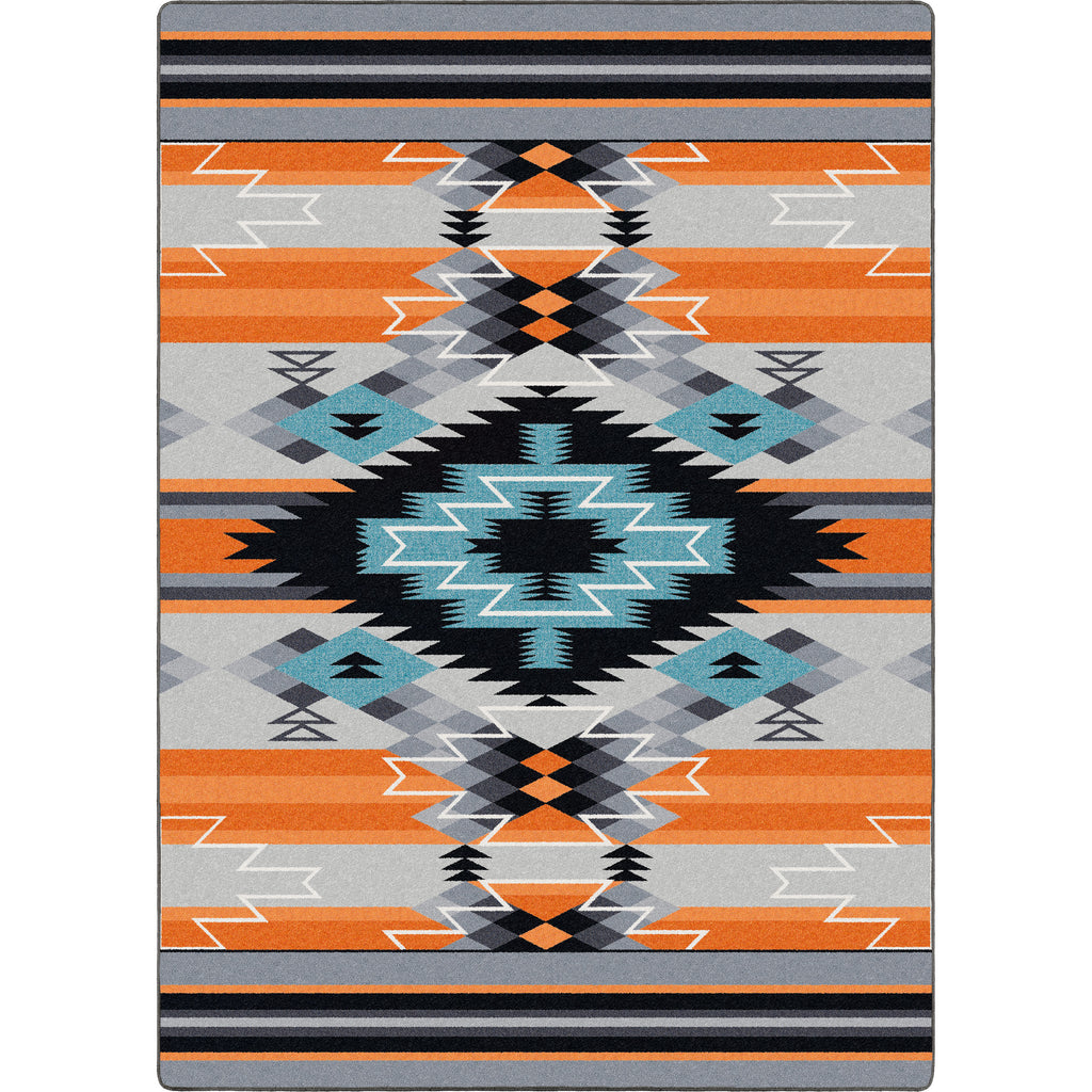 Radiowaves Fire American Dakota Rugs
