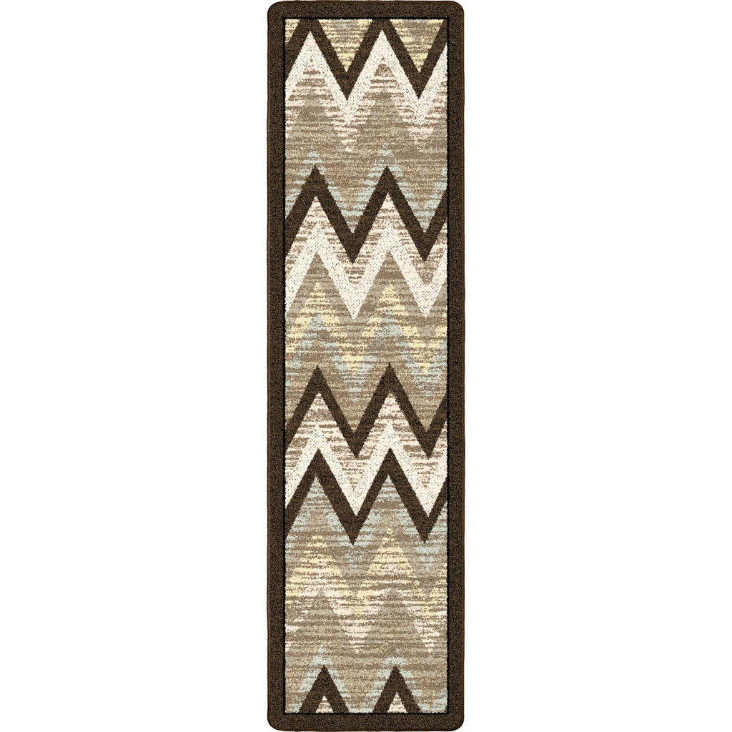 Rain Flame - Cool Earth American Dakota Rugs