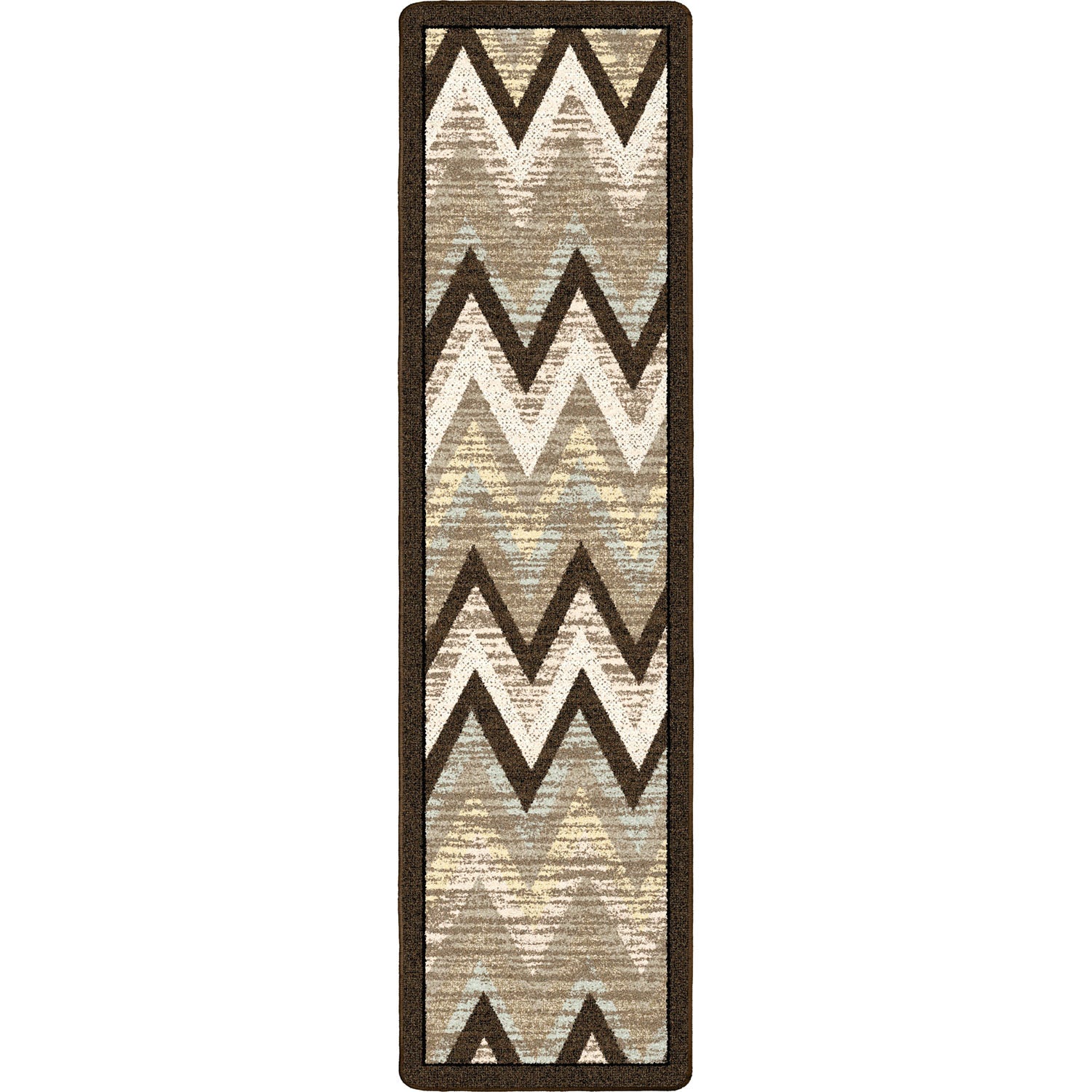 Rain Flame - Cool Earth American Dakota Rugs
