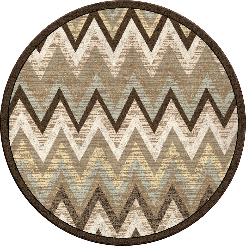 Rain Flame - Cool Earth American Dakota Rugs