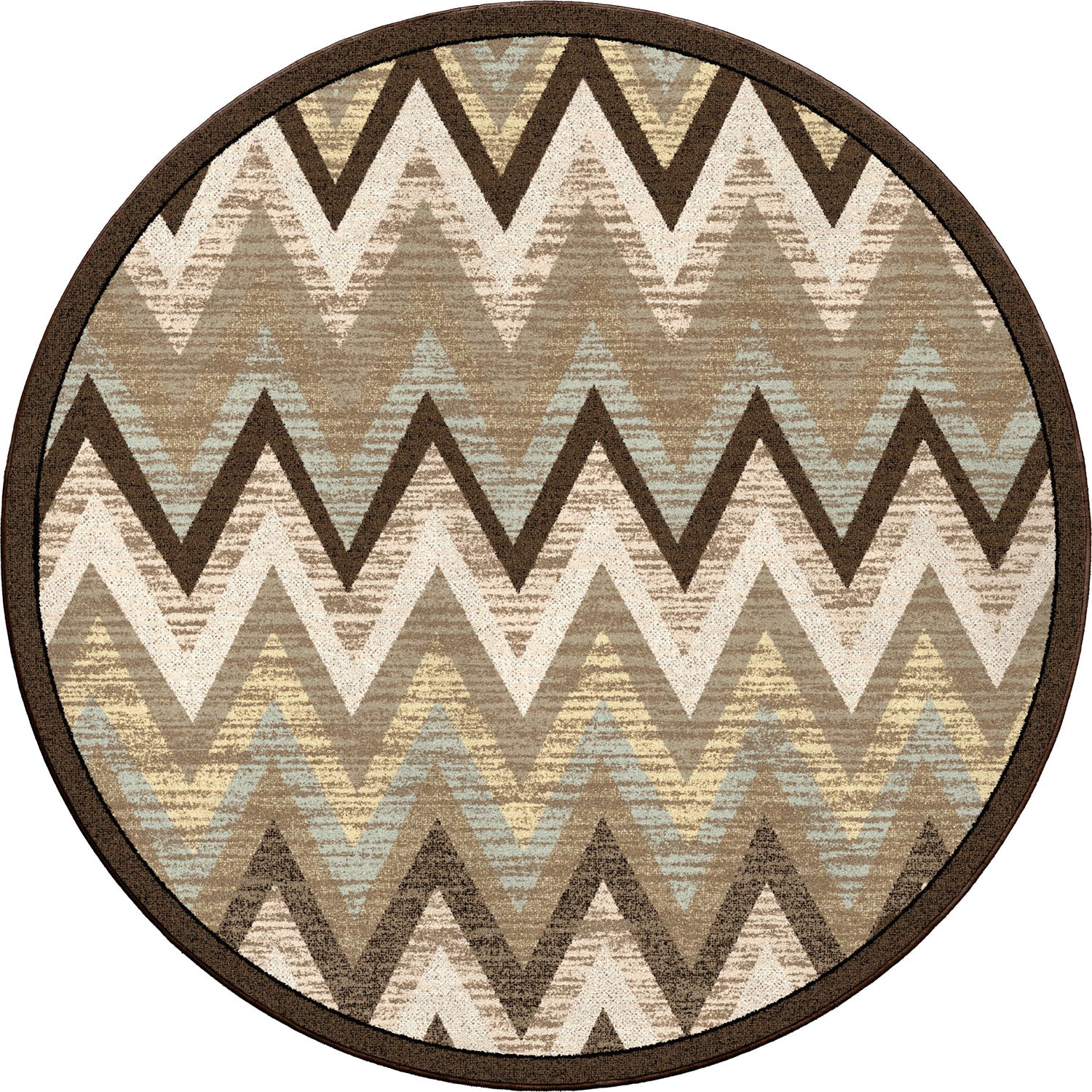 Rain Flame - Cool Earth American Dakota Rugs