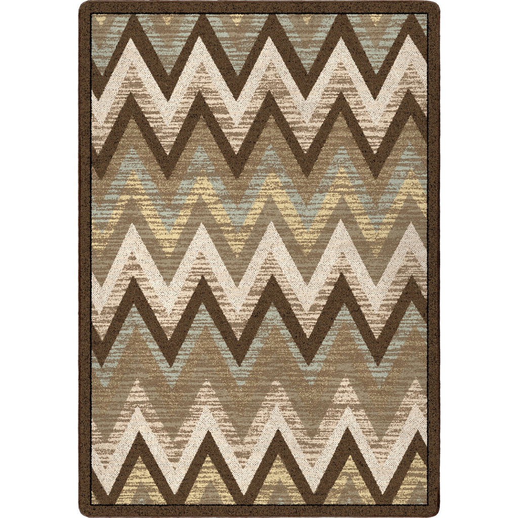 Rain Flame - Cool Earth American Dakota Rugs