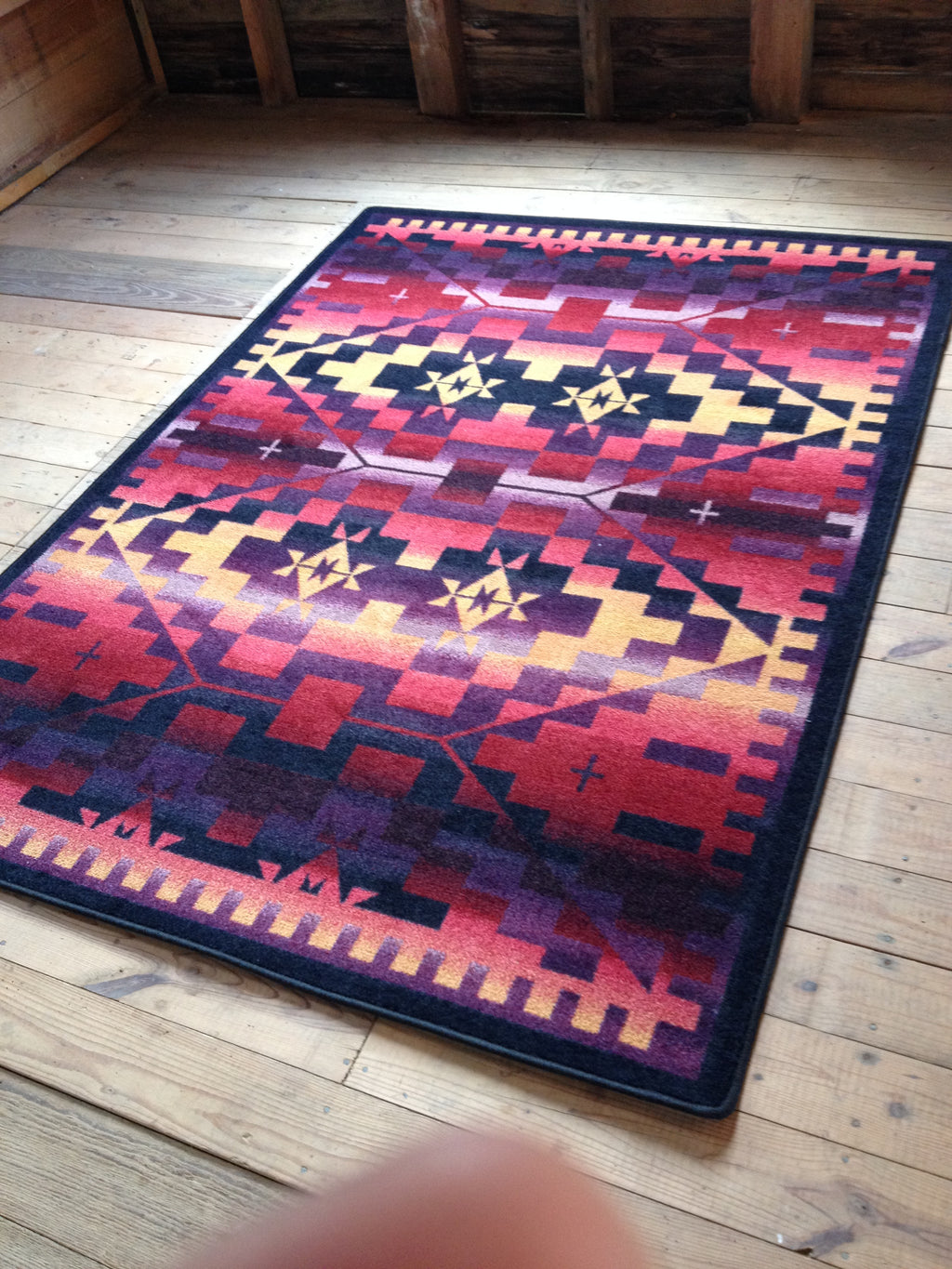 Rainbow Blanket - Sunset American Dakota Rugs