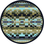 Rainbow Blanket - Blue Shades American Dakota Rugs