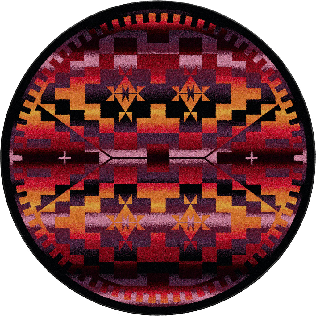 Rainbow Blanket - Sunset American Dakota Rugs