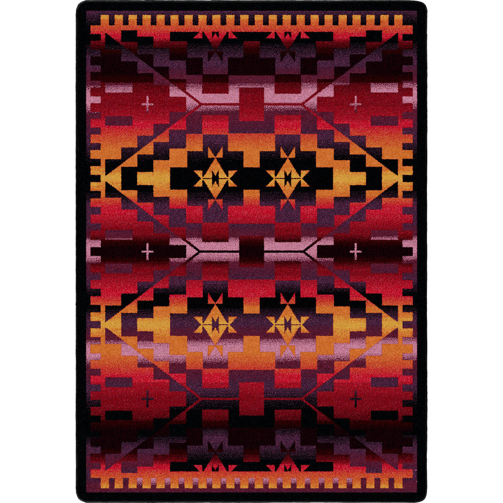 Rainbow Blanket - Sunset American Dakota Rugs