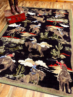 Retro Cowboy American Dakota Rugs