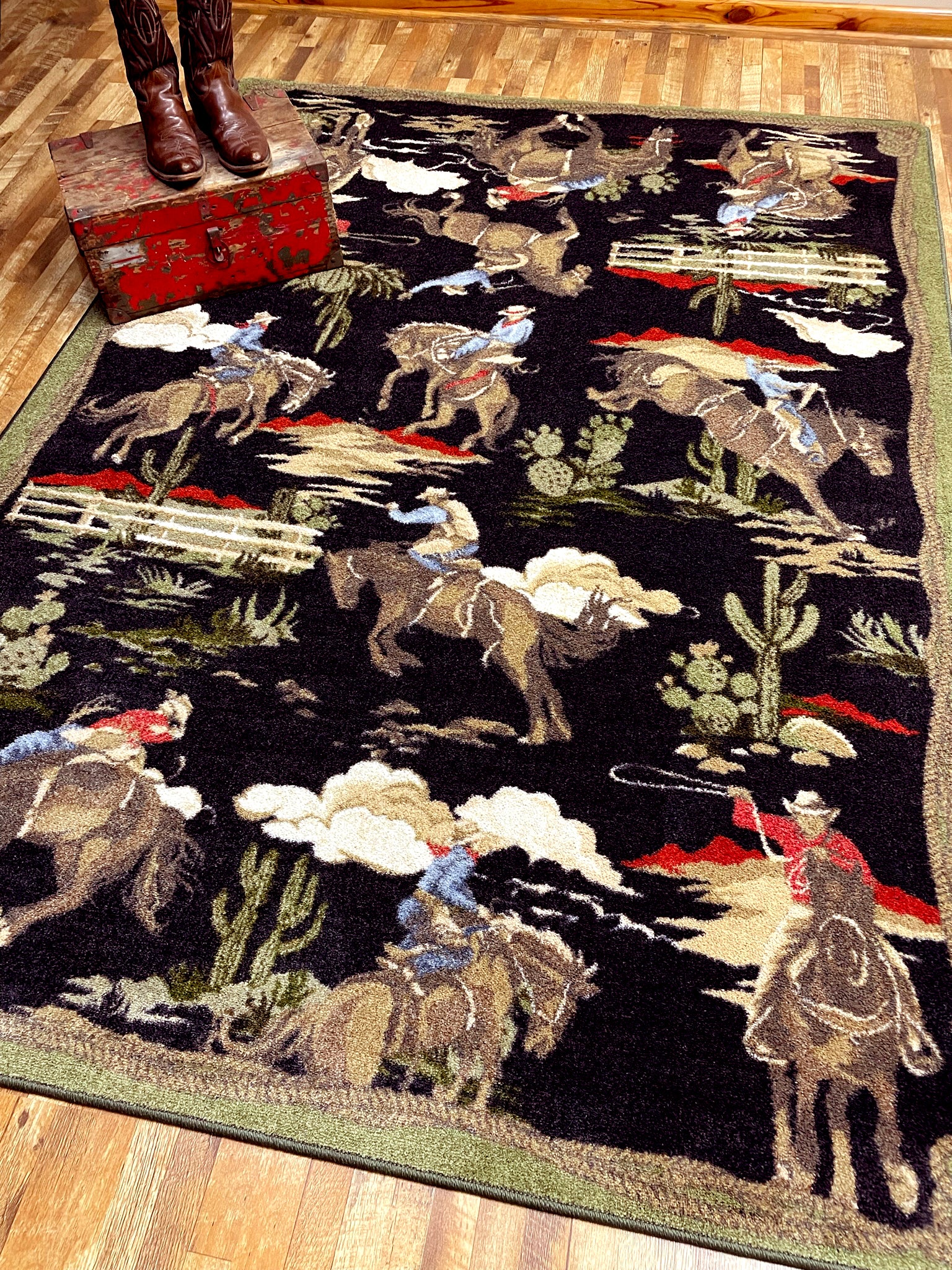 Retro Cowboy American Dakota Rugs