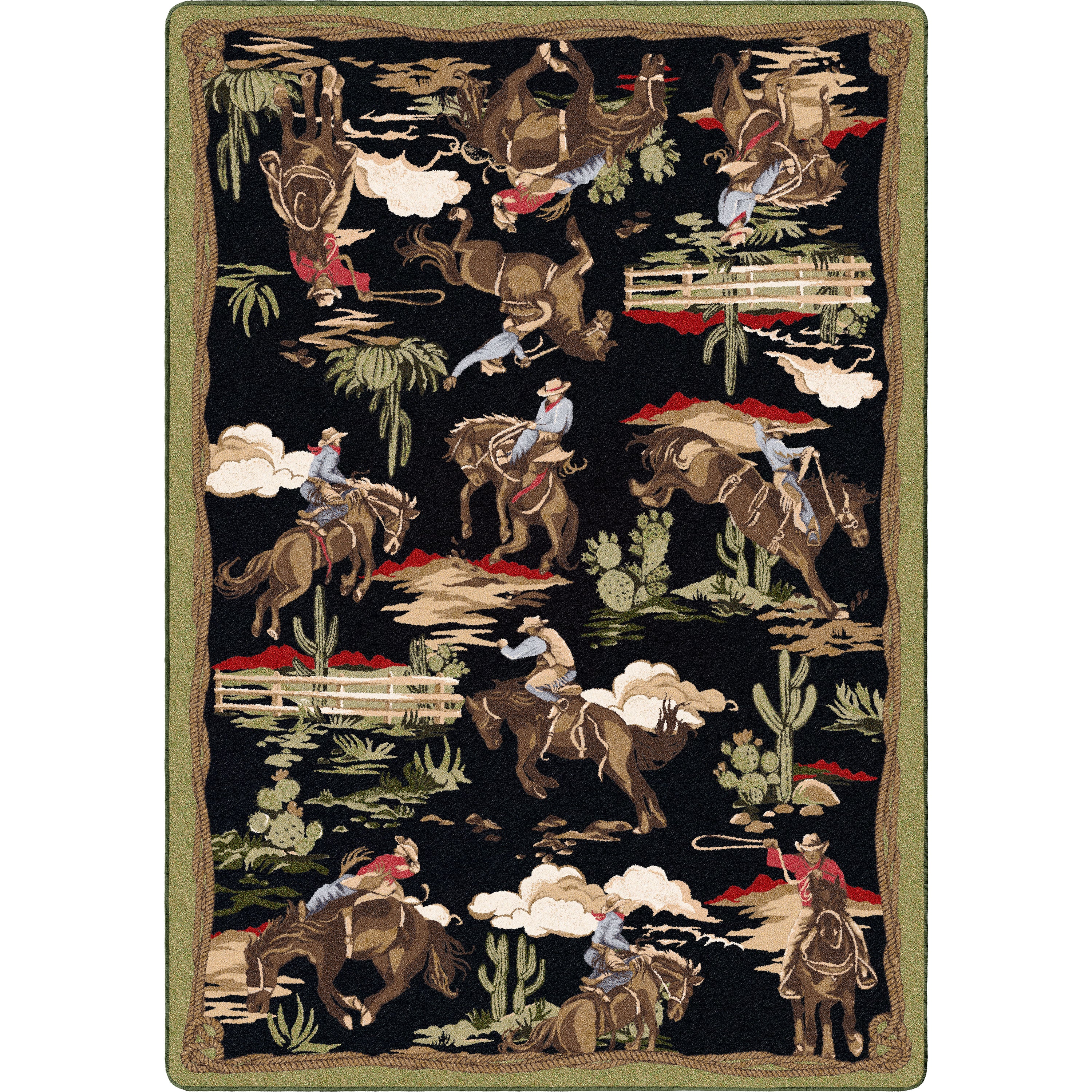 Retro Cowboy American Dakota Rugs