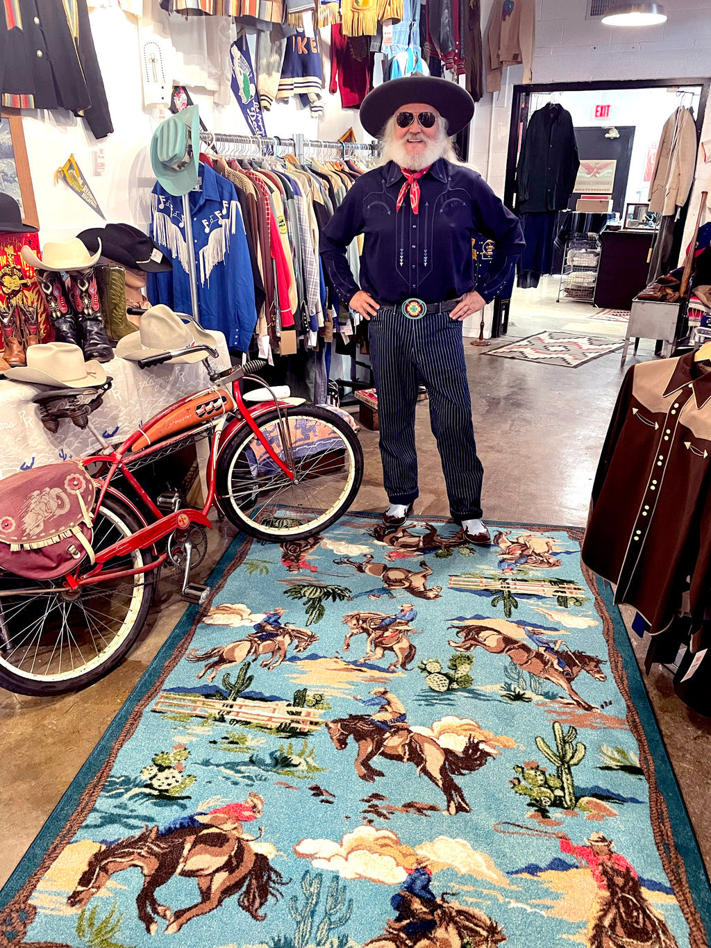 Retro Cowboy American Dakota Rugs