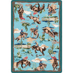 Retro Cowboy American Dakota Rugs